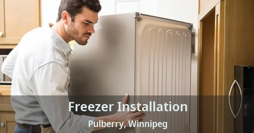 Freezer Installation Pulberry, Winnipeg - MB