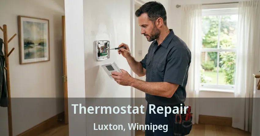 Thermostat Repair Luxton, Winnipeg - MB